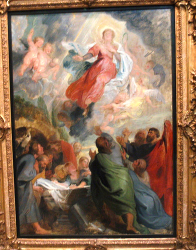 Peter Paul Rubens, 1616, 'Die Himmelfahrt Mariens' (The Assumption).